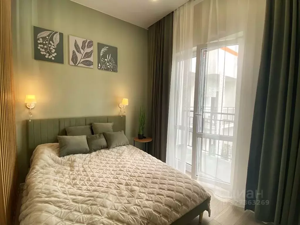 Студия Краснодарский край, Сочи ул. Искры, 88к8 (29.0 м) - Фото 2