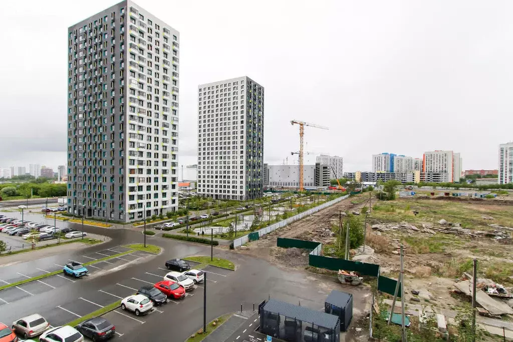 Квартира-студия: Тюмень, Полевая улица, 117к4 (22 м) - Фото 1