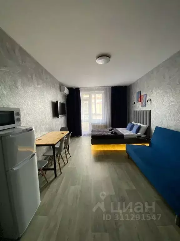 Студия Санкт-Петербург Богатырский просп., 2А (28.0 м) - Фото 2