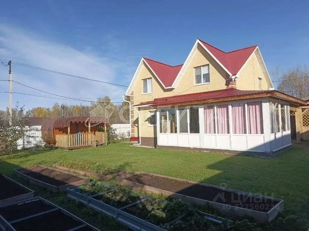 Дом в Тюменская область, Тюменский муниципальный округ, д. Ушакова, ... - Фото 1