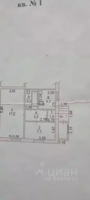 2-к кв. Ростовская область, Ростов-на-Дону Ленгородок мкр, ул. ... - Фото 2
