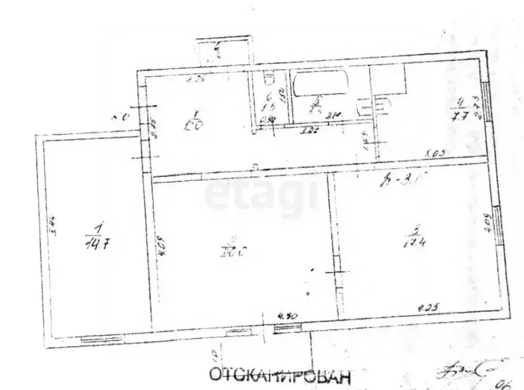 3-к кв. Забайкальский край, Шилкинский район, Первомайский пгт ул. ... - Фото 2