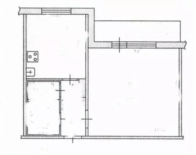 1-к кв. Челябинская область, Челябинск ул. Молодогвардейцев, 38 (29.3 ... - Фото 1