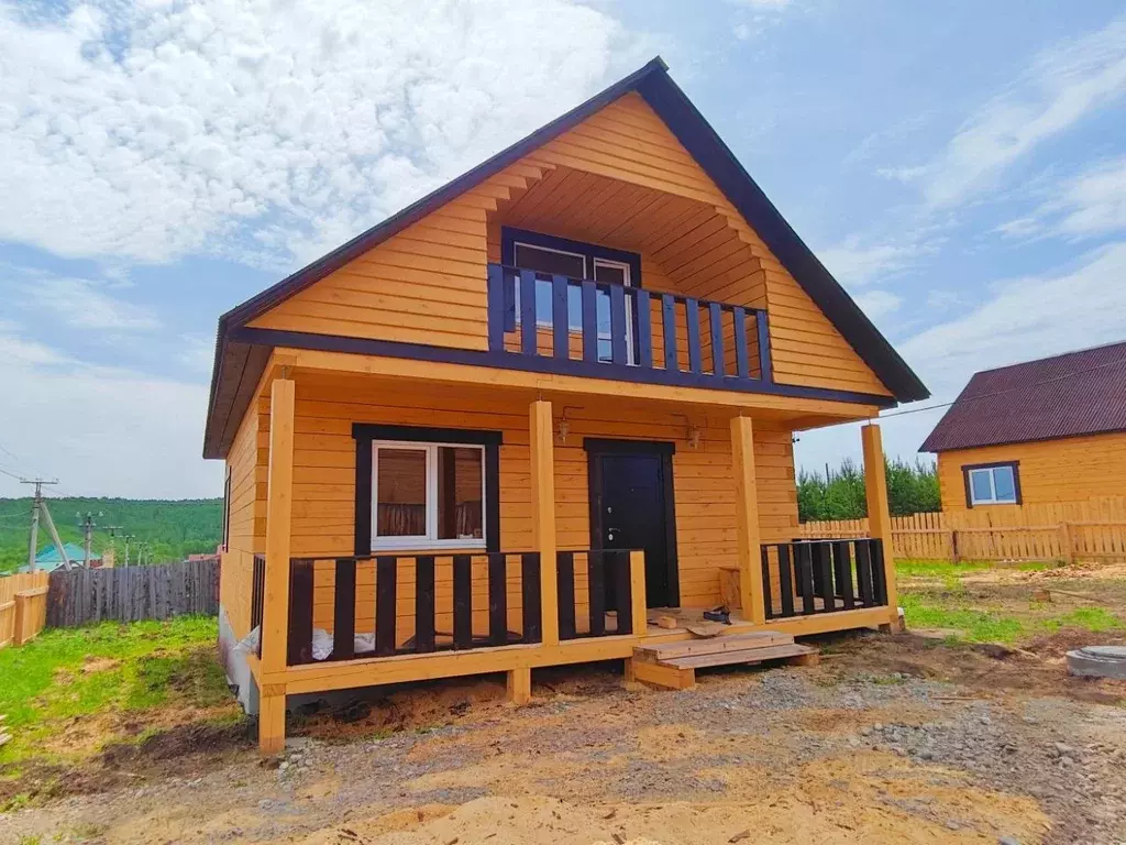 Дом в Иркутская область, Иркутский муниципальный округ, д. Куда ул. ... - Фото 1