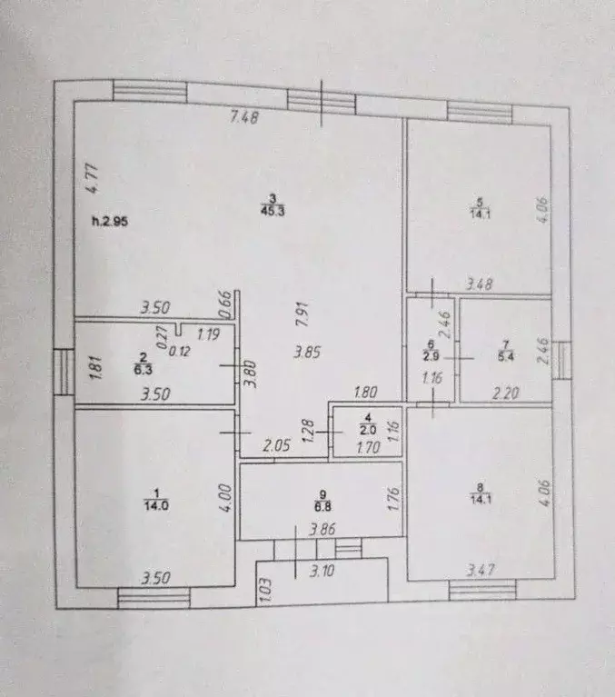 дом в татарстан, высокогорский район, д. чернышевка ул. дуслык, 22а . - Фото 1