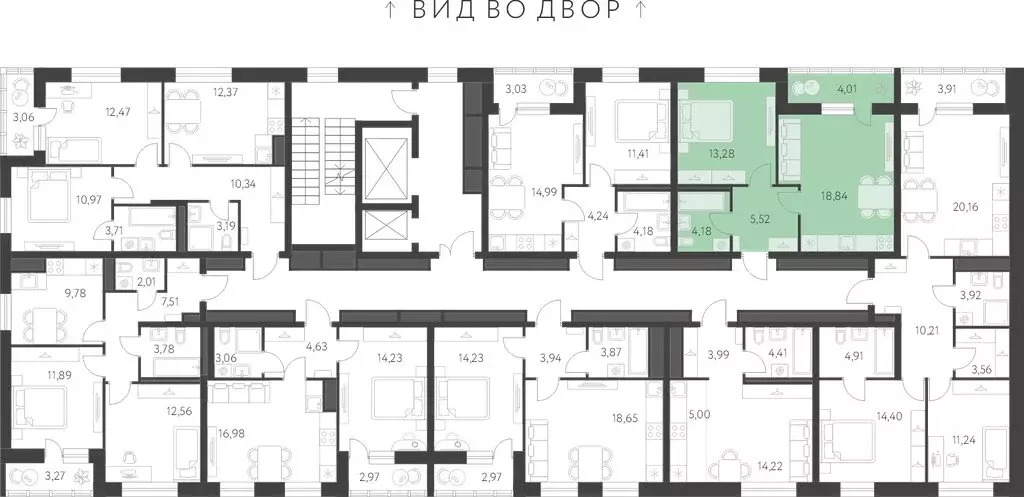 1-комнатная квартира: Екатеринбург, микрорайон Академический, ЖК ... - Фото 1