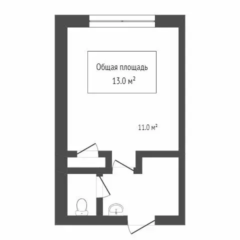 1-комнатная квартира: Томск, улица Ивановского, 11 (32.2 м) - Фото 1