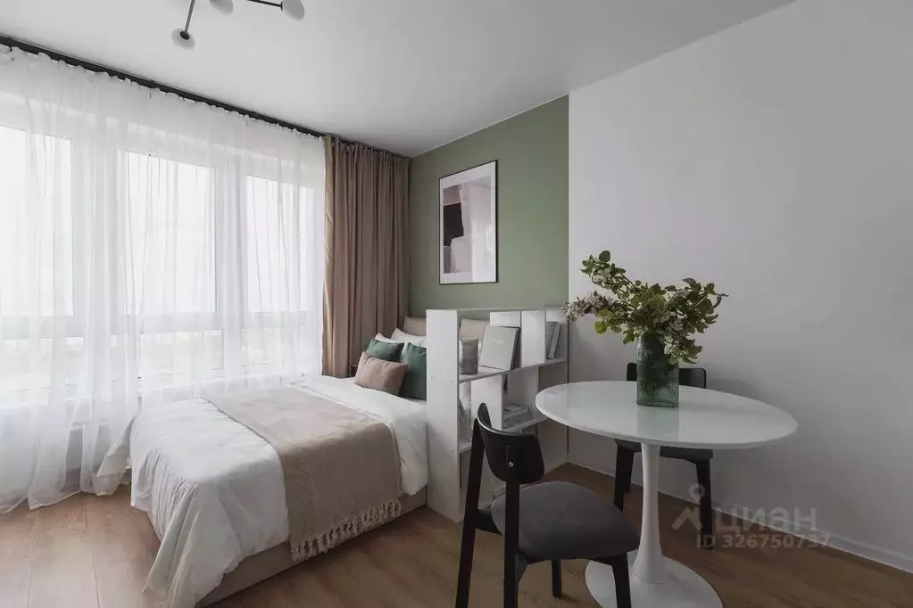 Студия Москва проезд Стройкомбината, 1 (25.2 м) - Фото 1