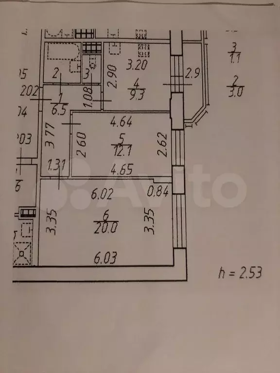 2-к. квартира, 54 м, 15/16 эт. - Фото 0