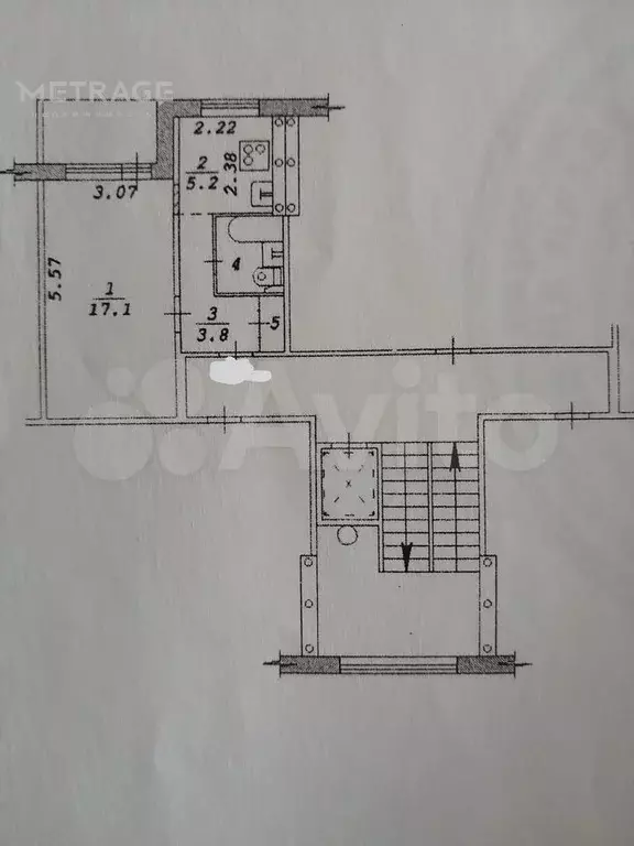 1-к. квартира, 30 м, 7/9 эт. - Фото 0