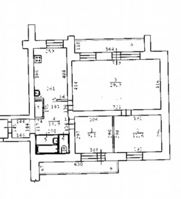 3-к кв. Свердловская область, Екатеринбург ул. Мамина-Сибиряка, 193 ... - Фото 0