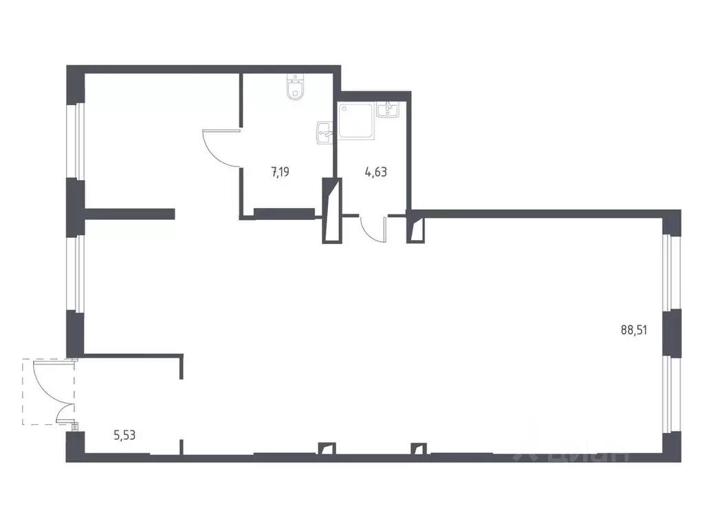 Помещение свободного назначения в Московская область, Люберцы ... - Фото 1