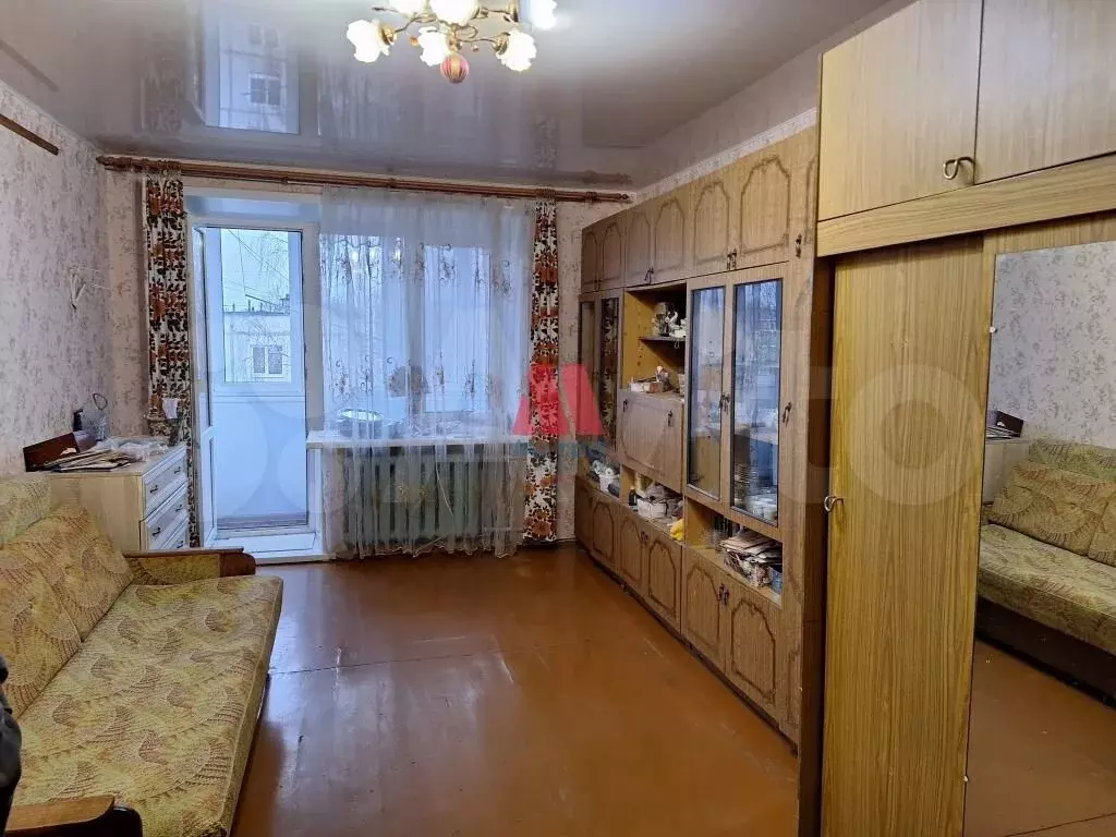 1-к. квартира, 33,8 м, 5/5 эт. - Фото 1