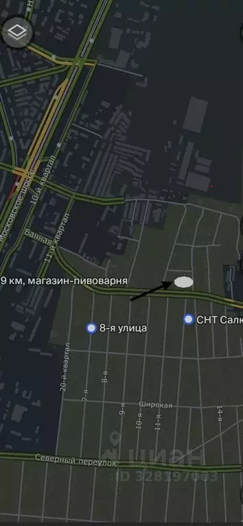 Участок в Самарская область, Самара Салют СНТ, 8-й кв-л, 12 (6.1 сот.) - Фото 2