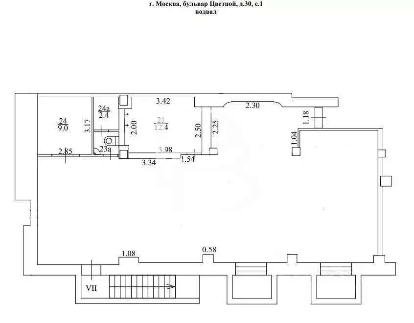 Офис в Москва Цветной бул., 30С1 (200 м) - Фото 1