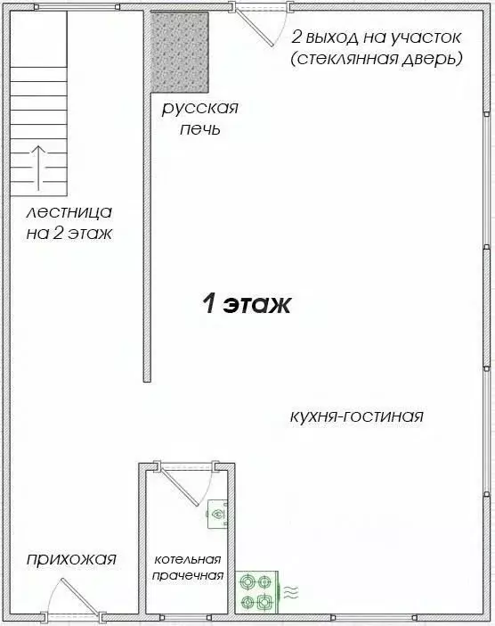 Дом в Костромская область, Кострома проезд 4-й Армейский (142 м) - Фото 1