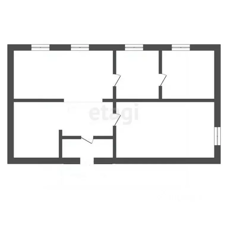 Дом в Кемеровская область, Прокопьевск Студенческая ул., 12 (47 м) - Фото 1
