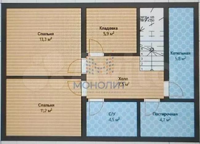 Таунхаус 180 м на участке 2 сот. - Фото 0