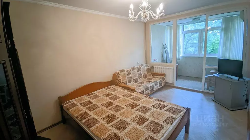 1-к кв. Краснодарский край, Сочи Центральный мкр, ул. Роз, 41 (31.0 м) - Фото 0