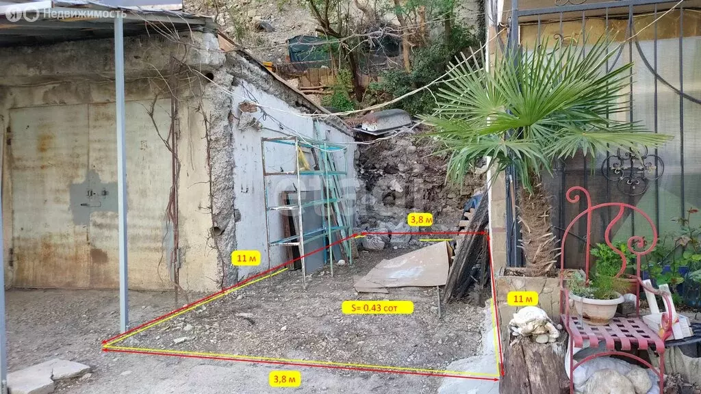 Участок в Ялта, улица Грибоедова (0.43 м) - Фото 1