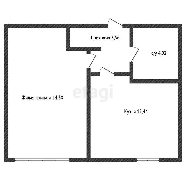 1-комнатная квартира: Краснодар, Обрывная улица, 132/1к4 (38 м) - Фото 0