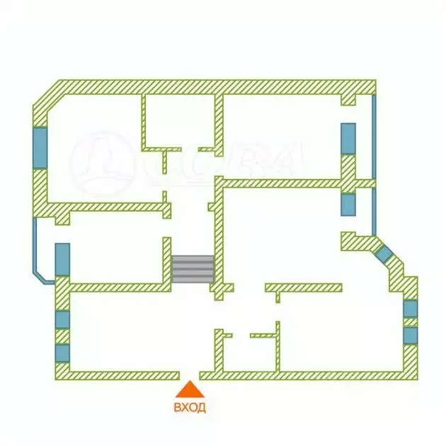 6-к кв. Тюменская область, Тюмень ул. Николая Федорова, 9 (171.0 м) - Фото 1