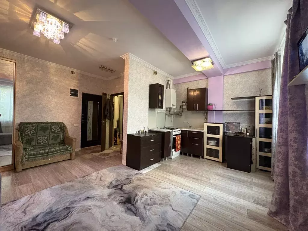 Студия Краснодарский край, Сочи ул. Тимирязева, 44 (28.0 м) - Фото 1