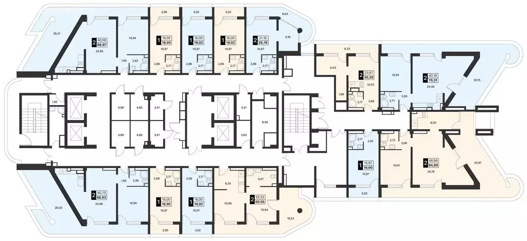 2-комнатная квартира: Алушта, Перекопская улица, 4 (84.89 м) - Фото 1