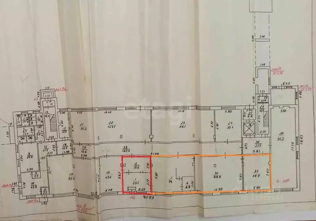 Торговая площадь в Псковская область, Псков Школьная ул., 6 (94 м) - Фото 2