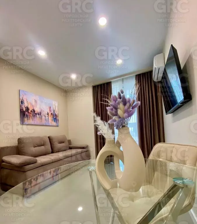 Студия Краснодарский край, Сочи Бытха мкр, ул. Ясногорская, 16/6к1 ... - Фото 1