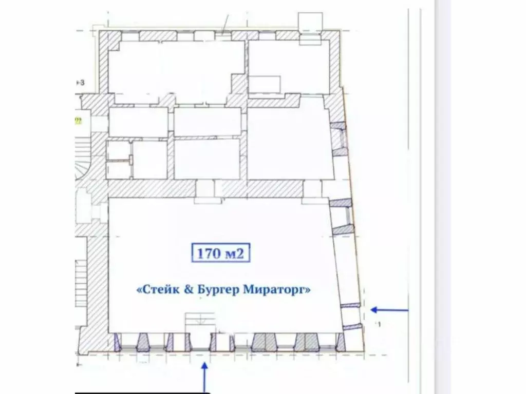 Помещение свободного назначения в Москва Бауманская ул., 44С1 (170 м) - Фото 2