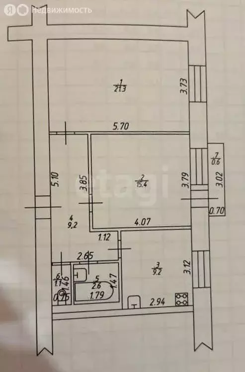 2-комнатная квартира: Казань, улица Лесгафта, 28А (58.8 м) - Фото 1