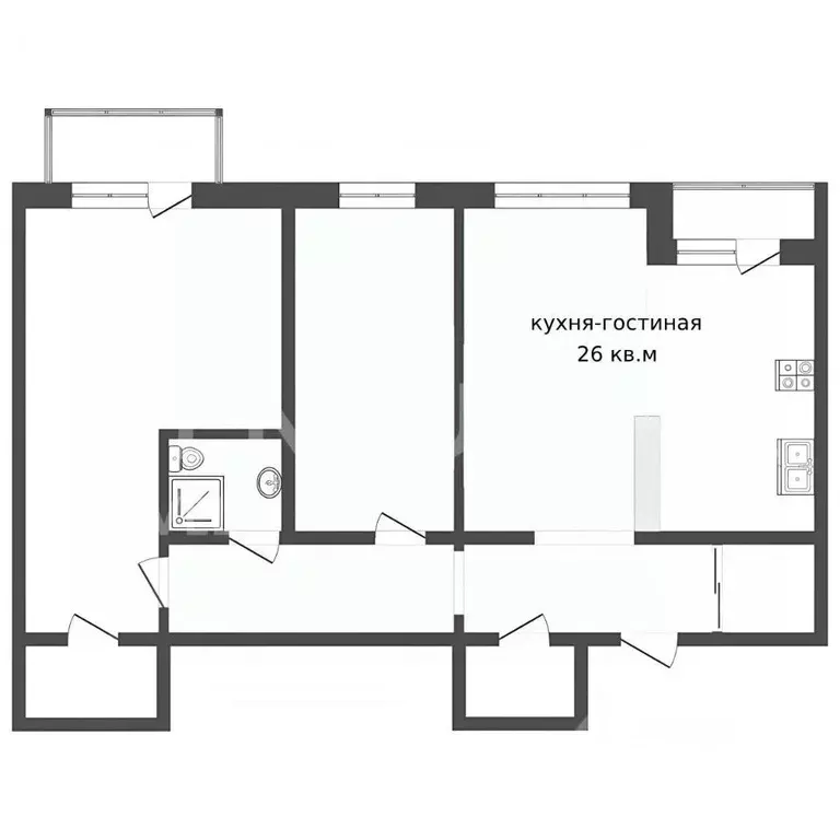 3-к кв. Москва Бескудниковский бул., 10К5 (85.0 м) - Фото 1