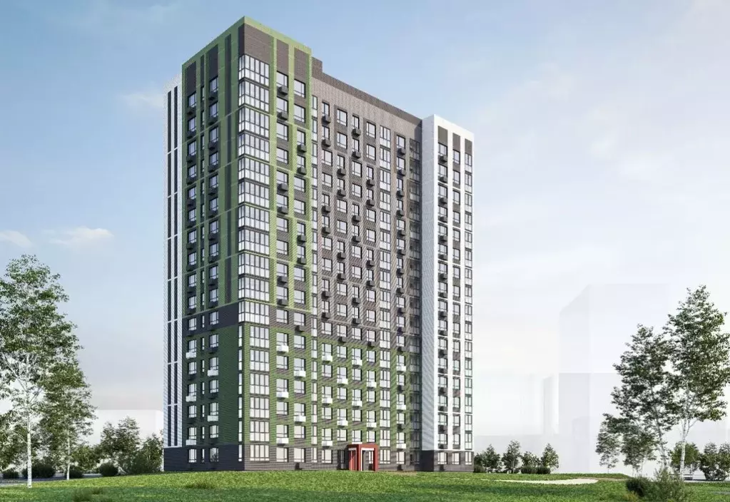 1-к кв. Брянская область, Брянск Новый Город жилой комплекс (34.61 м) - Фото 2