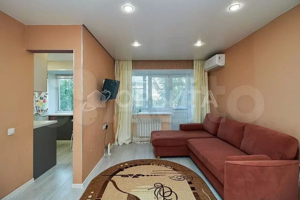 1-к. квартира, 27,3 м, 4/5 эт. - Фото 1