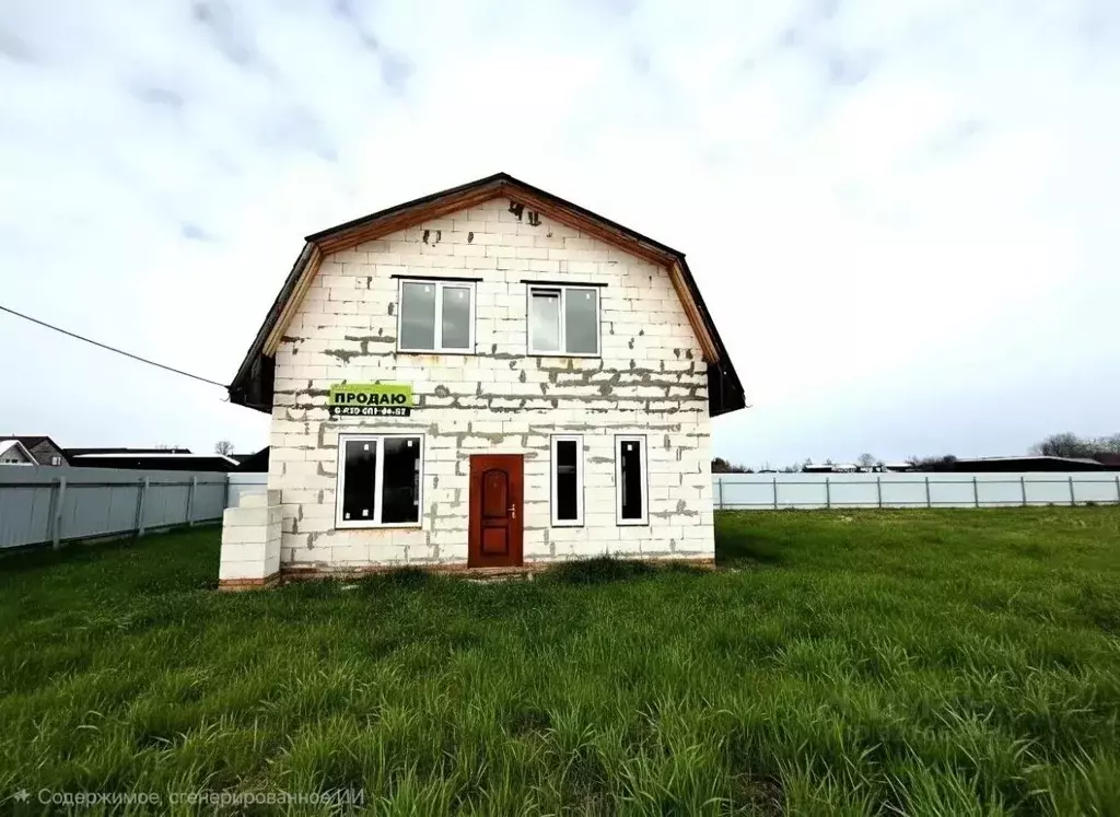 Дом в Нижегородская область, Нижний Новгород д. Зелецино,  (128 м) - Фото 1