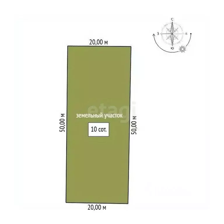 Участок в Амурская область, Благовещенский район, с. Ровное  (10.0 ... - Фото 2