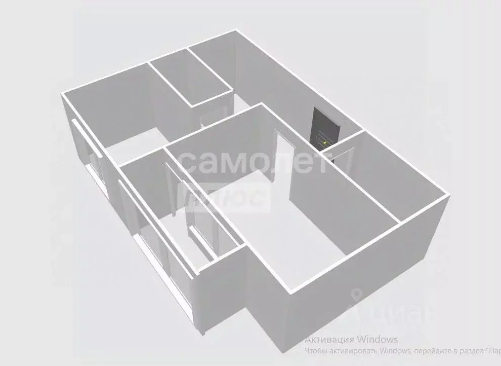 2-к кв. Тульская область, Тула ул. Павшинский мост, 1к1 (44.9 м) - Фото 2