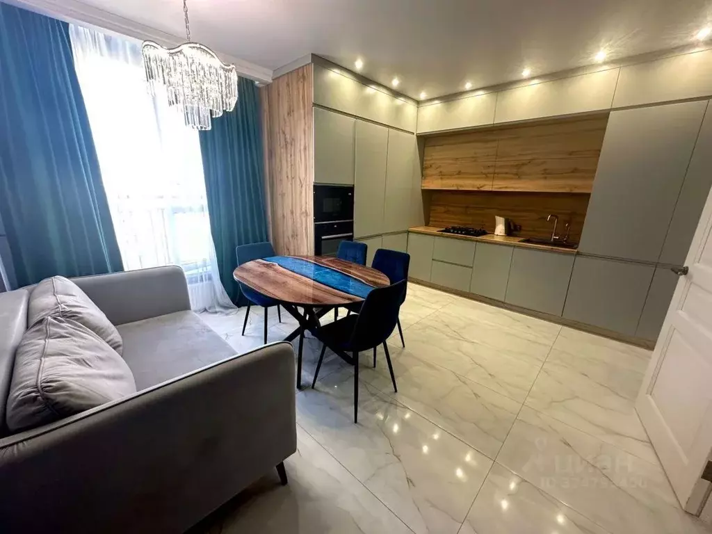 3-к кв. Краснодарский край, Краснодар ул. Атлантическая, 2к10 (75.0 м) - Фото 1