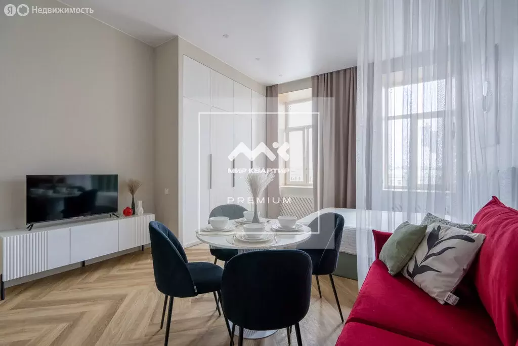 Квартира-студия: Санкт-Петербург, набережная реки Фонтанки, 129 (37 м) - Фото 2