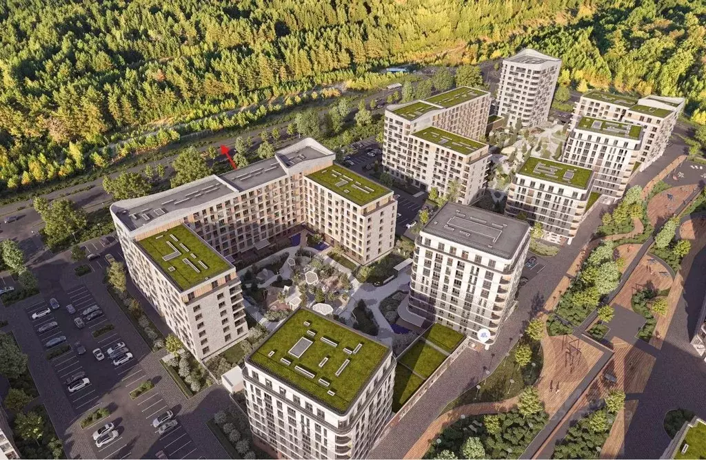 Помещение свободного назначения в Татарстан, Казань Глоракс Экосити ... - Фото 1