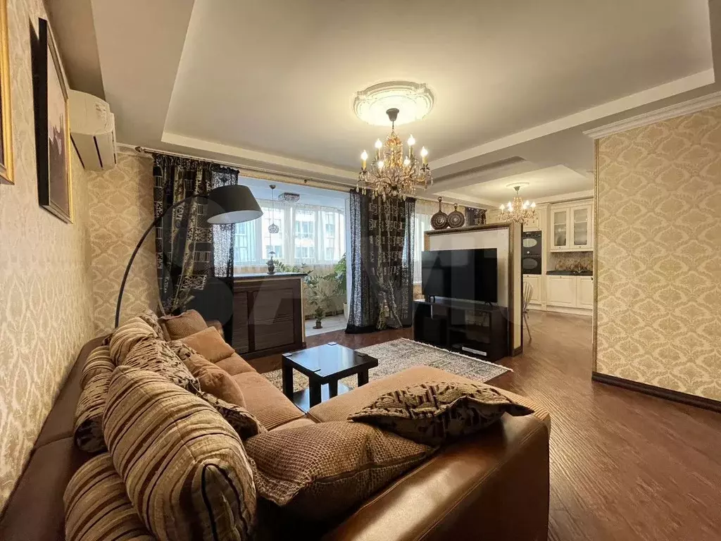 3-к. квартира, 94,5 м, 5/6 эт. - Фото 1