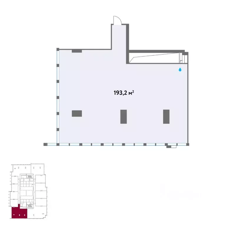 Офис в Москва Кинематографический кв-л,  (193 м) - Фото 2