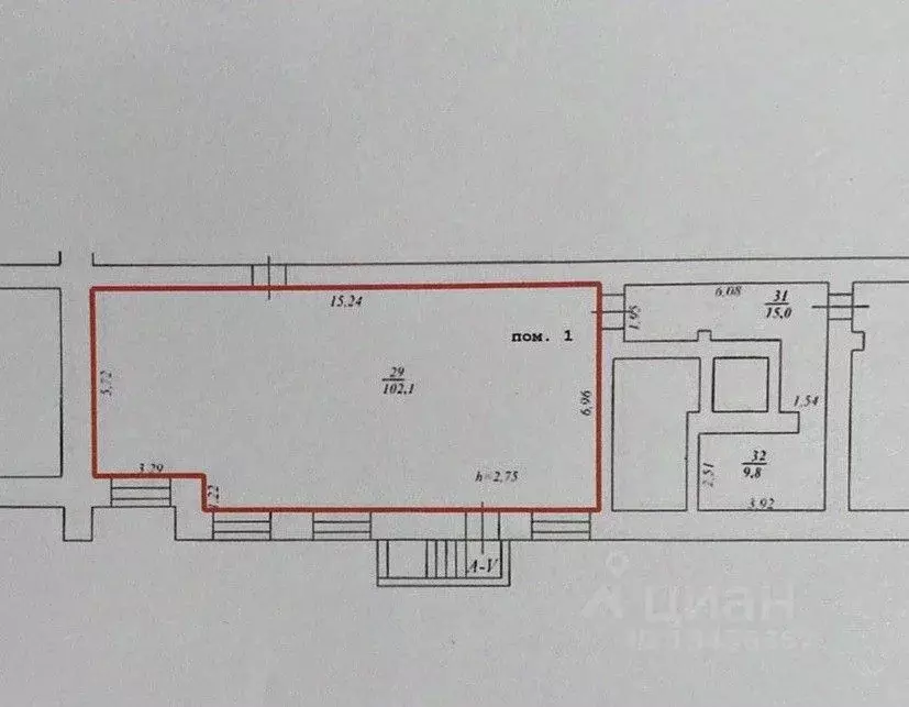 Помещение свободного назначения в Коми, Сыктывкар Сысольское ш., 17/1 ... - Фото 2