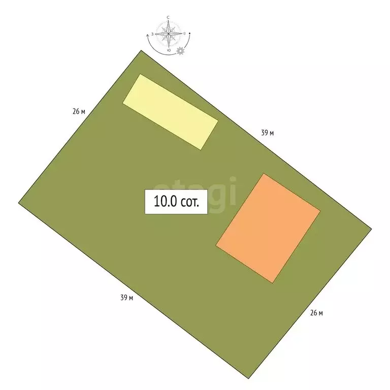 Дом в село Усть-Кокса, Юбилейная улица (76 м) - Фото 1