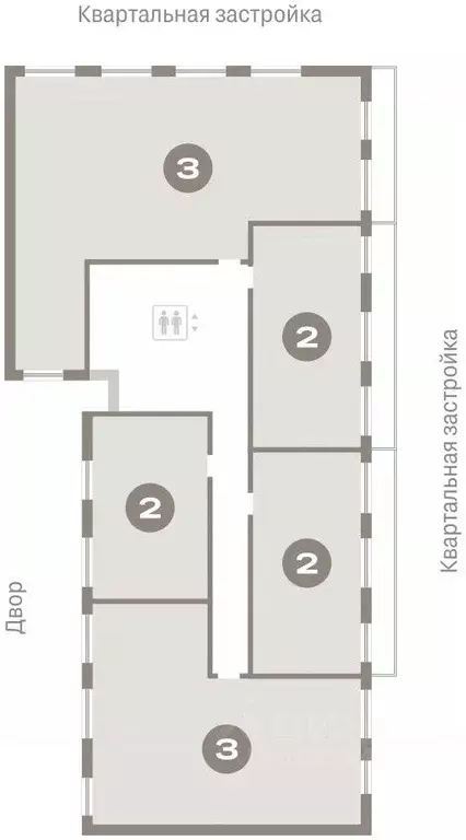 2-к кв. Омская область, Омск ул. Б.Г. Шаронова, 9 (58.56 м) - Фото 1