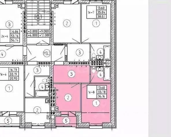 1-к кв. Татарстан, с. Высокая Гора ул. Рождественская, 10А (33.16 м) - Фото 2