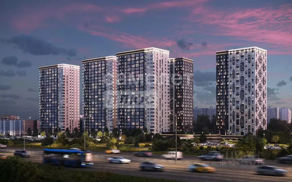 2-к кв. Московская область, Реутов Комсомольская ул. (65.35 м) - Фото 1