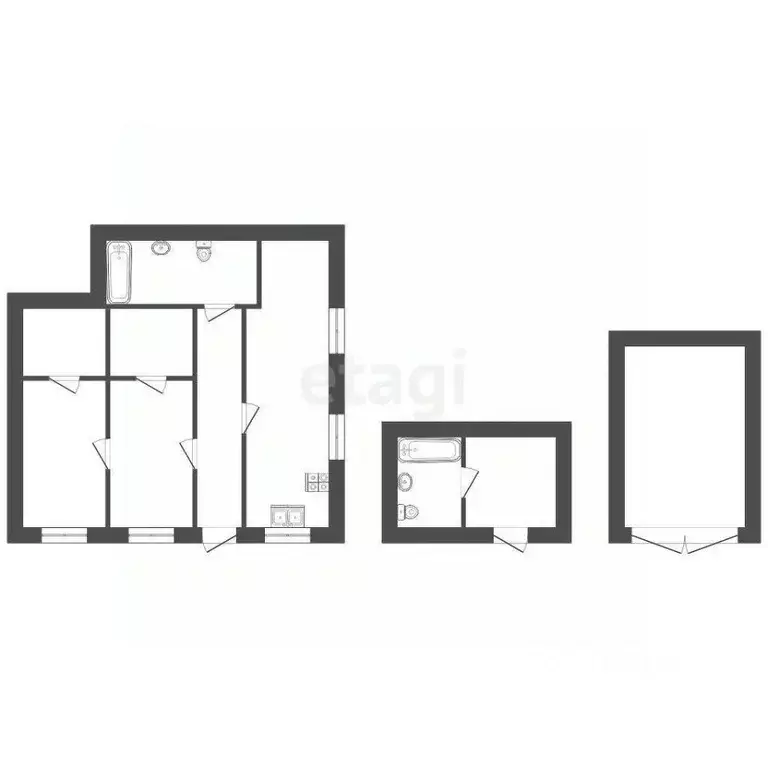 Дом в Ставропольский край, Георгиевск Октябрьская ул. (410 м) - Фото 2