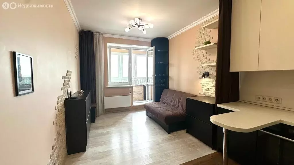 Квартира-студия: посёлок городского типа Дрожжино, Южная улица, 27 ... - Фото 2